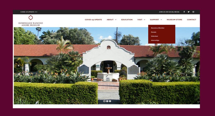 Dominguez Rancho Sdobe Museum Featured Image